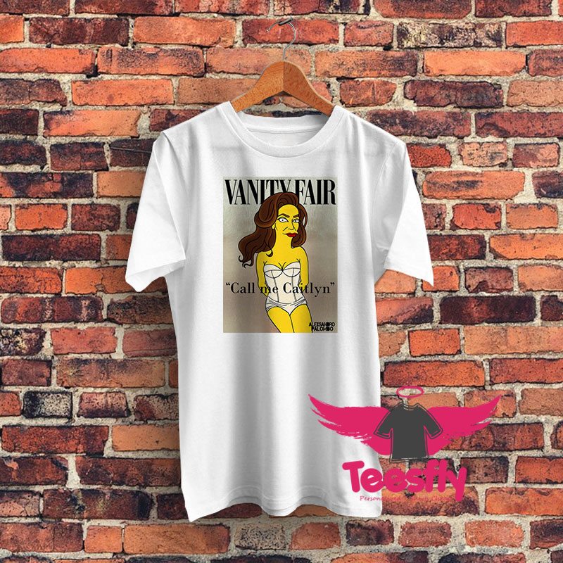 Caitlyn Jenner Simpsons Graphic T Shirt