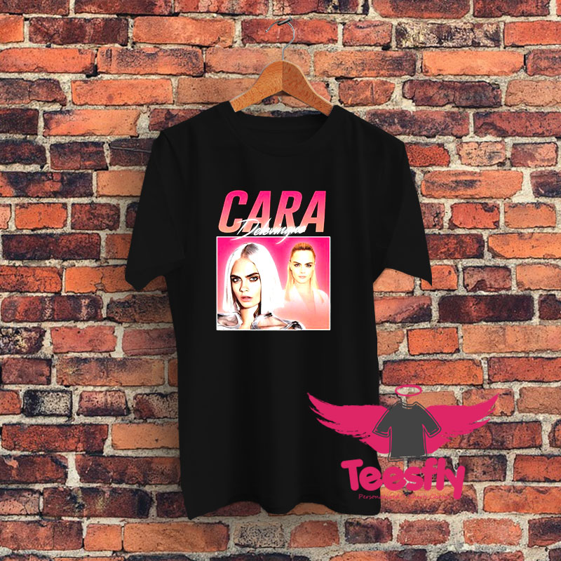 Cara Delevigne Homage Graphic T Shirt