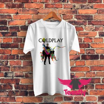 Coldplay Rock Band Graphic T Shirt