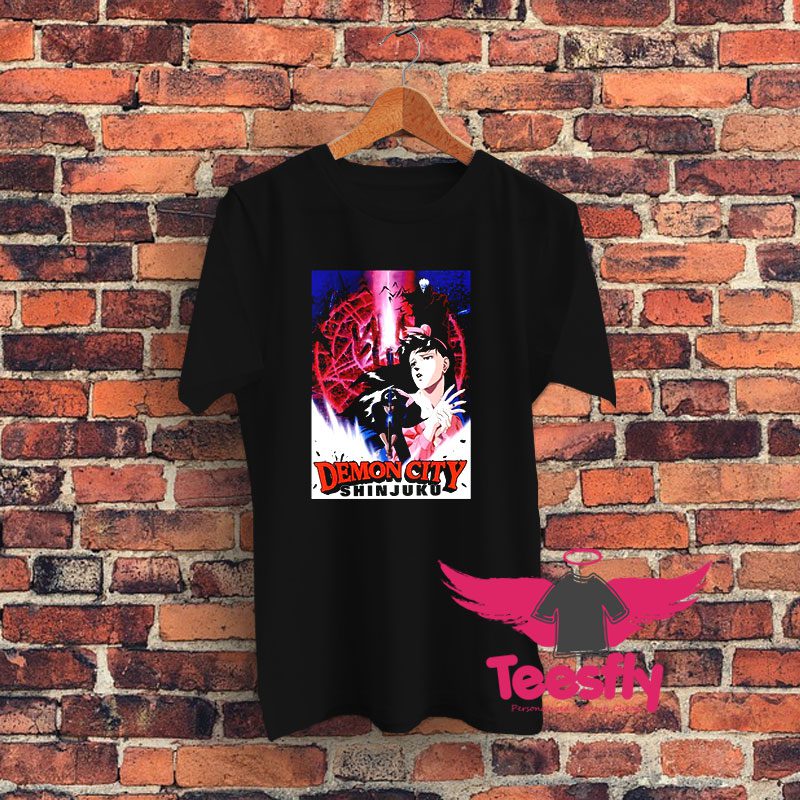 Demon City Shinjuku Japanese Anime Graphic T Shirt