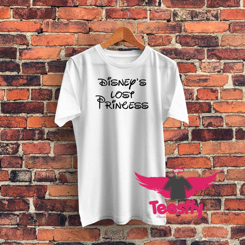 Disney is Lost Princess Graphic T Shirt