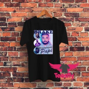 Drake Champagne Papi Graphic T Shirt