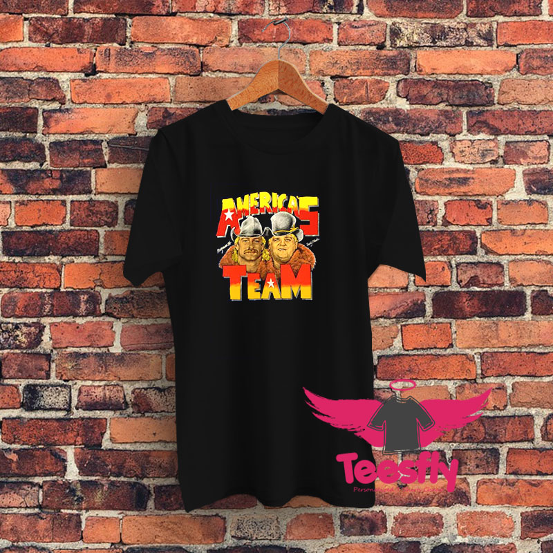 Dusty Rhodes Magnum TA Americas Team Graphic T Shirt