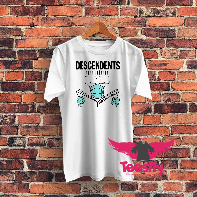 Everything Sucks Face Mask Descendents Graphic T Shirt