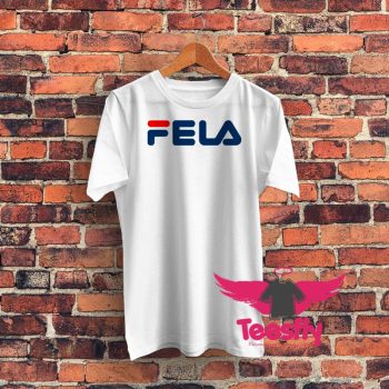 Fela Sport Logo Parody Graphic T Shirt
