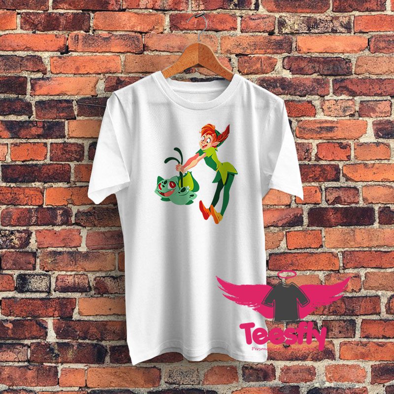 Flying Grass Type Graphic T Shirt