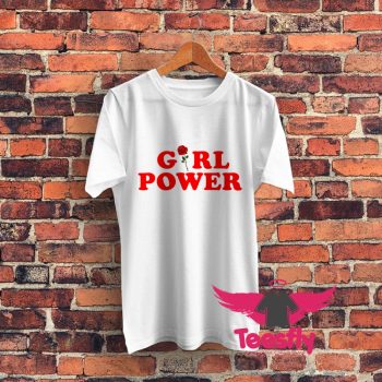 Girl Power Rose Graphic T Shirt