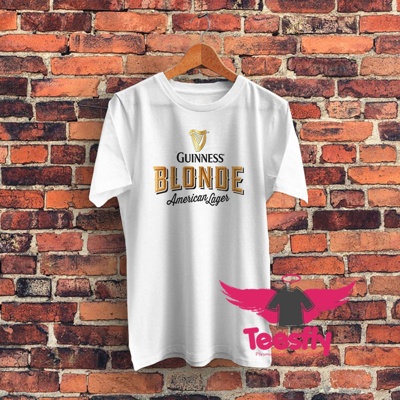 Guinness Blonde American Lager Beer Graphic T Shirt
