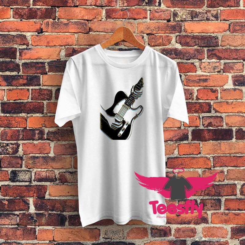 Guitar Addict Graphic T Shirt