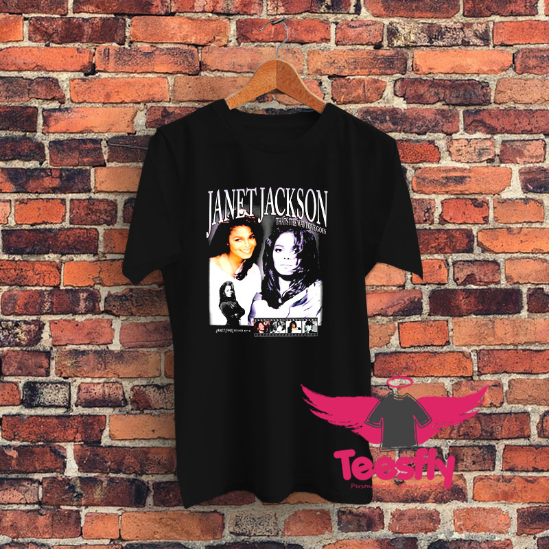 Janet Jackson Thats The Way Love Goes Graphic T Shirt