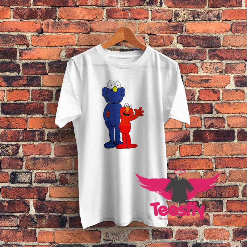 KAWS x Uniqlo x Sesame Street BFF Elmo Graphic T Shirt