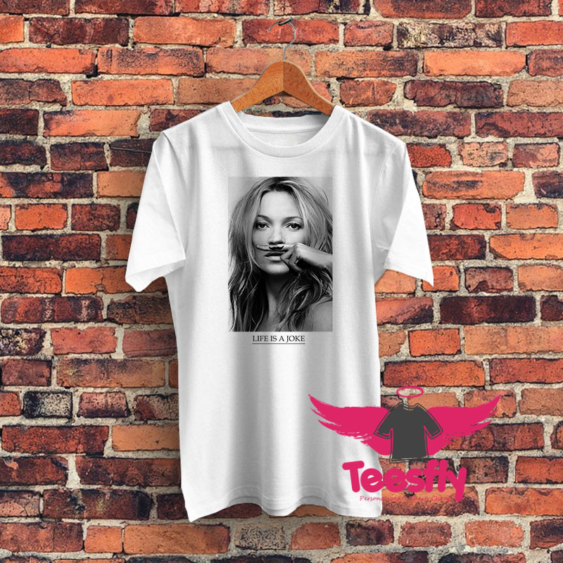 Kate Moss Graphic T Shirt