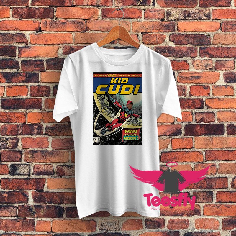 Kid Cudi Man on The Moon Graphic T Shirt