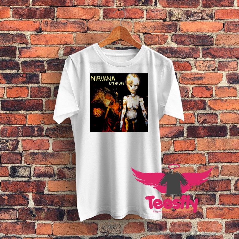 Lithium Song Nirvana Graphic T Shirt