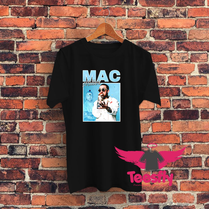 Mac Miller Retro Homage Graphic T Shirt