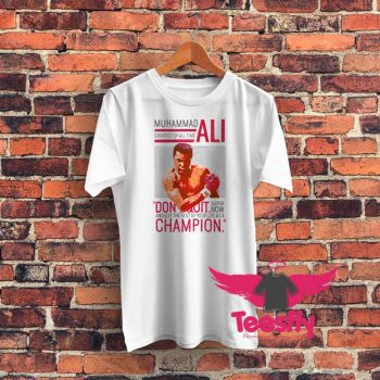 Muhammad Ali Goat Graphic T Shirt