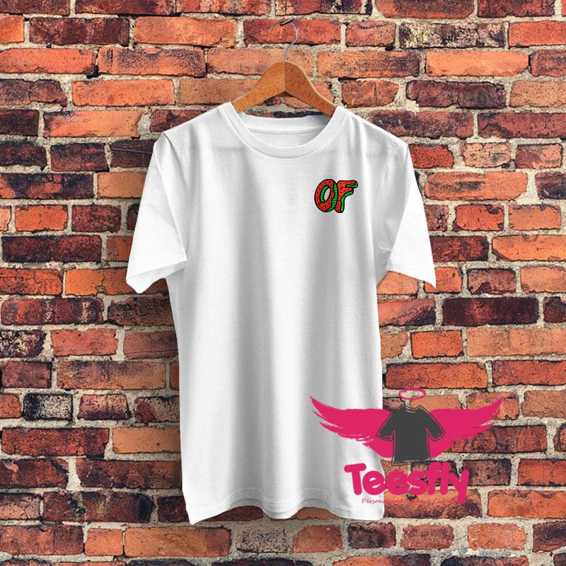Odd Future OF Watermelon Donut Graphic T Shirt