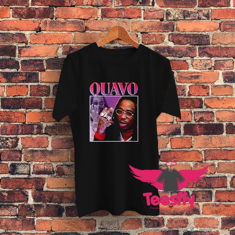 Quavo Vintage Rapper Homage Graphic T Shirt