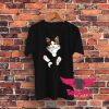 4White Kitty In Pocket Cats Graphic T Shirt