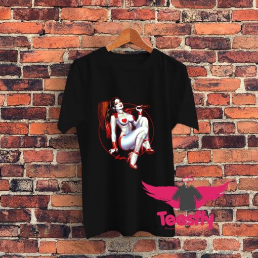 A sexy Harley Quinn Graphic T Shirt