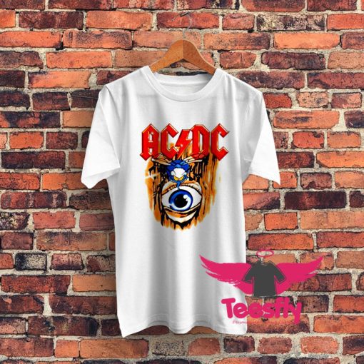 ACDC Fly on the Wall Album Cover Graphic T Shirt