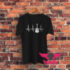 Acoustic Guitar Heartbeat Graphic T Shirt