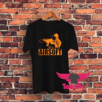 Airsoft Combat Paintball Graphic T Shirt