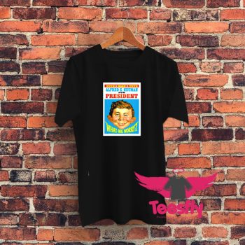 Alfred e Neuman For President Graphic T Shirt