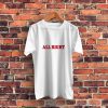 All Right Text Graphic T Shirt