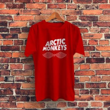 Am Logo Arctic Monkeys Band Graphic T Shirt