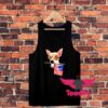 American Flag Chihuahua Dog Lover Unisex Tank Top
