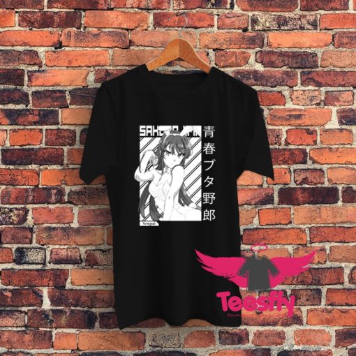 Anime Bunny Girl Graphic T Shirt