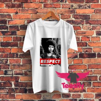 Aretha Franklin Respect Graphic T Shirt