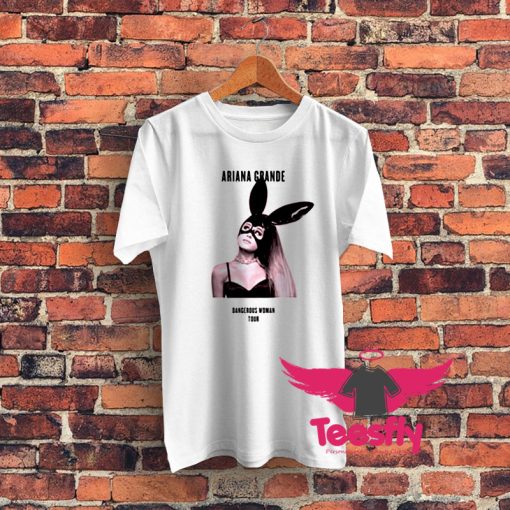 Ariana Dangerous Woman Tour Date Back Graphic T Shirt