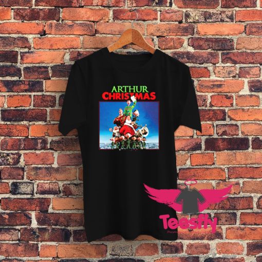 Arthur Christmas Movie Xmas Vintage Graphic T Shirt