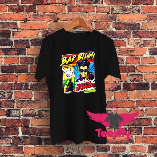 Bad Bunny x Royal Rumble 2021 Special Graphic T Shirt