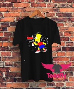 Bart Simpson FILA Graphic T Shirt
