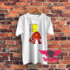 Bart Simpson x Biker Kaneda Akira Movie Graphic T Shirt