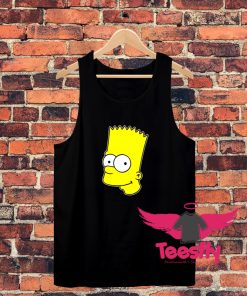 Bart Simpsons Face Unisex Tank Top