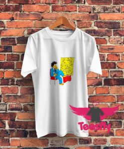 Bartsquiat Simpson Graphic T Shirt