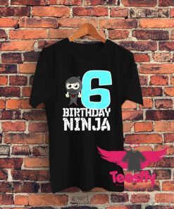 Birthday Ninja Graphic T Shirt
