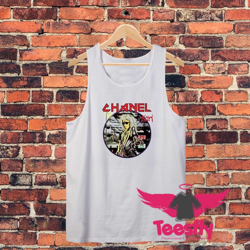 Bleached Goods Iron Unisex Tank Top
