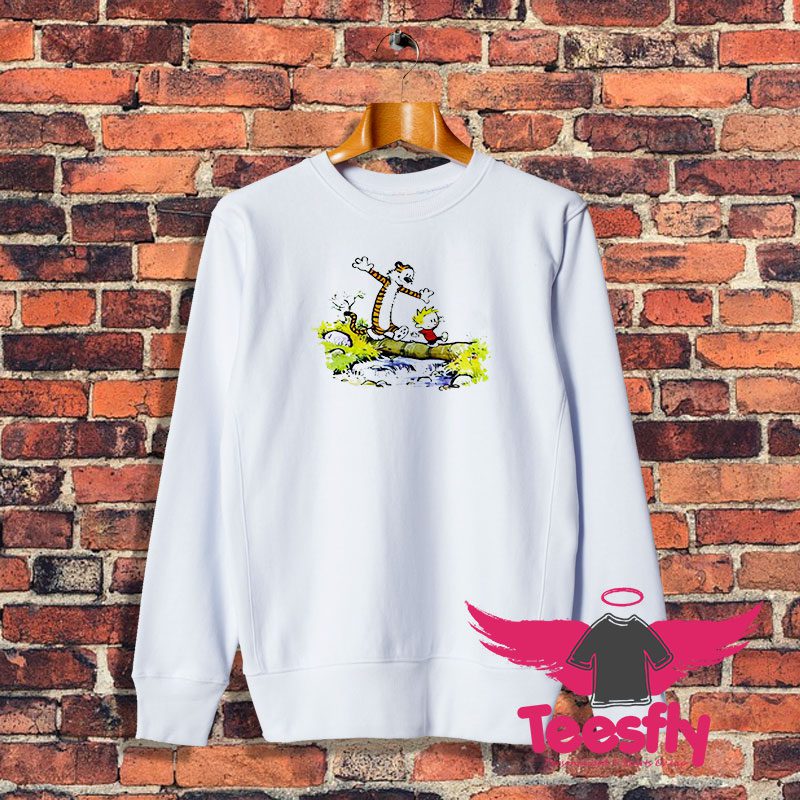 Calvin and Hobbes Cute Sweatshirt