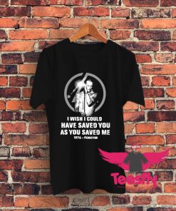 Chester Bennington I Wish I Could Have Saved You As You Saved Me 1976 Forever Graphic T Shirt