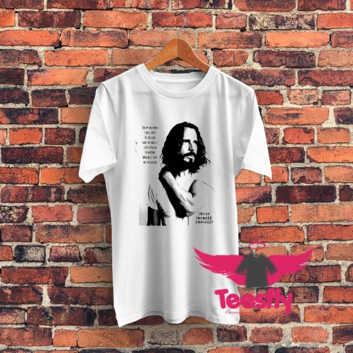 Chris Cornell Poster Graphic T Shirt