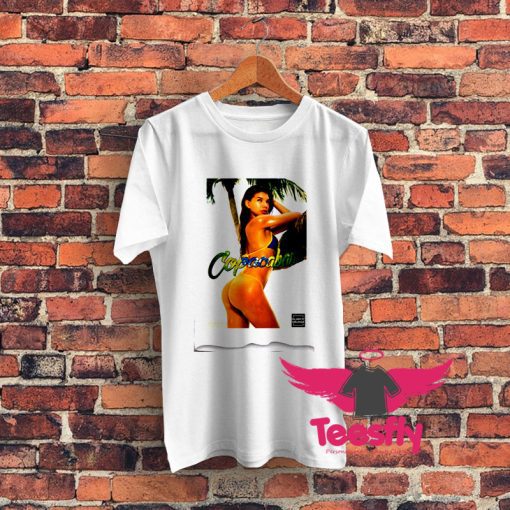 Copacabana Brasil Brazil Hot Sexy Girl Model Kate Moss Graphic T Shirt