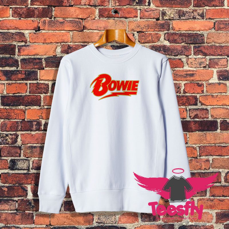 David Bowie Logo Sweatshirt