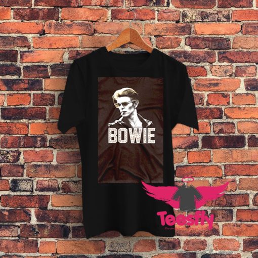 David Bowie The Man Photo Leopard Graphic T Shirt
