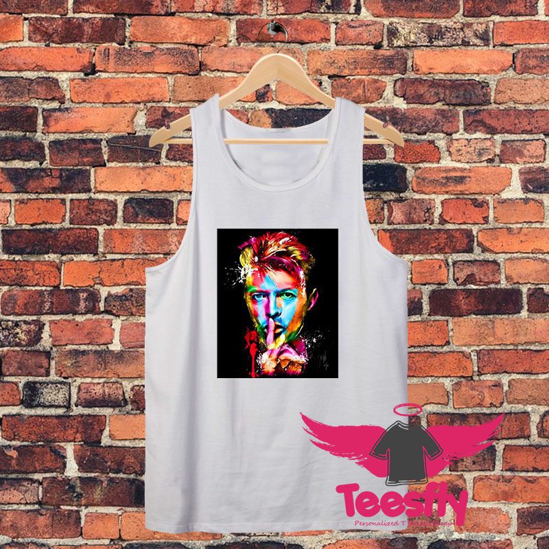 David Bowie pop Unisex Tank Top