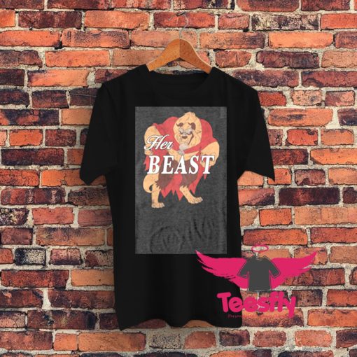 Disney Beauty And The Beast Her Beast Graphic T Shirt